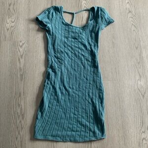 Teal Bodycon Dress